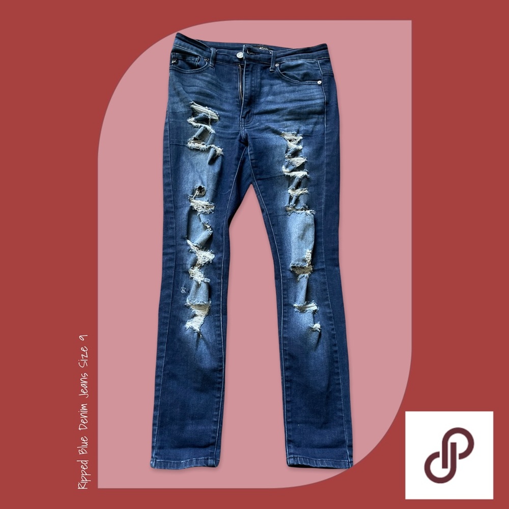 Ripped Denim Jeans